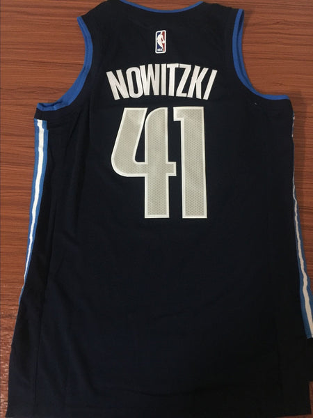 Men 41 Dirk Nowitzki Jersey Black Dallas Mavericks Swingman Fanatics - fastssd - NBA Jersey - nRevo