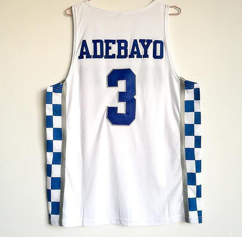 Men 3 Bam Adebayo Jersey White Kentucky Wildcats Jersey Swingman Fanatics - fastssd - NBA Jersey - nRevo