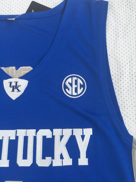 Men 1 Devin Booker Jersey Blue Kentucky Wildcats Jersey Swingman - fastssd - NBA Jersey - nRevo