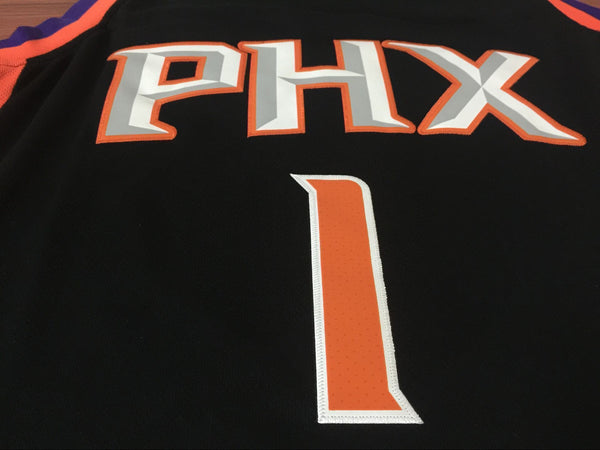 Men 1 Devin Booker Jersey Black Phoenix Suns Jersey Fanatics Swingman - fastssd - NBA Jersey - nRevo