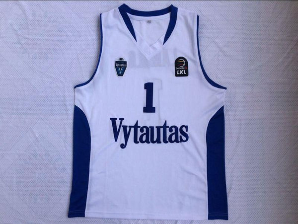 Men 1 Lamelo Ball Jersey White Vytautas Lithuania Jersey Swingman Fanatics
