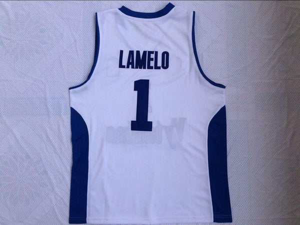 Men 1 Lamelo Ball Jersey White Vytautas Lithuania Jersey Swingman Fanatics