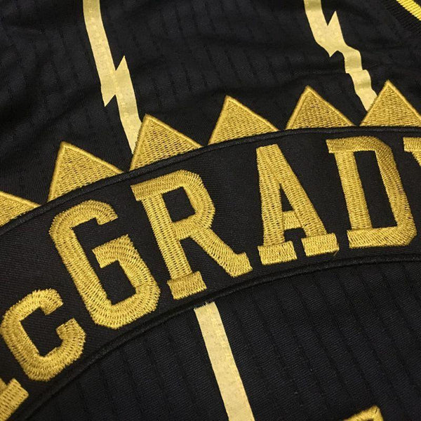 Men 1 Tracy McGrady Jersey Gold Toronto Raptors Jersey Swingman Special - fastssd - NBA Jersey - nRevo