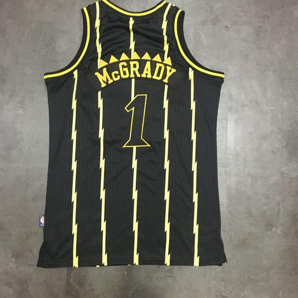 Men 1 Tracy McGrady Jersey Gold Toronto Raptors Jersey Swingman Special - fastssd - NBA Jersey - nRevo