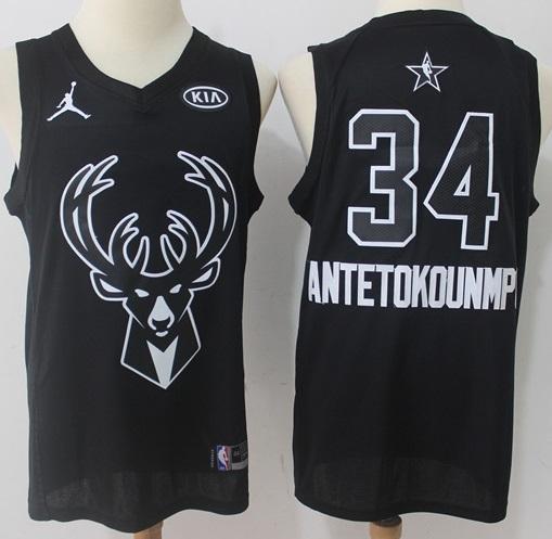 Men 2018 All Star 34 Giannis Antetokounmpo Milwaukee Bucks Jersey - fastssd - NBA Jersey - nRevo