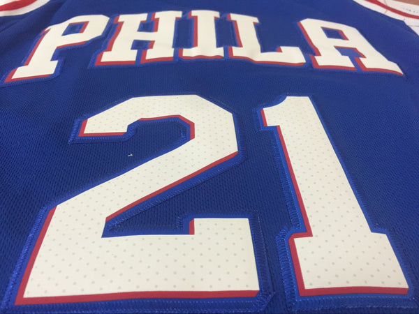 Men 21 Joel Embiid Jersey Blue Philadelphia 76ers Swingman Jersey Fanatics - fastssd - NBA Jersey - nRevo
