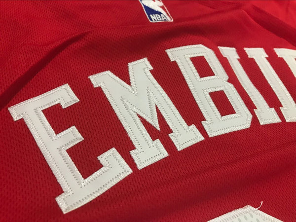 Men 21 Joel Embiid Jersey Red Philadelphia 76ers Swingman Jersey Fanatics - fastssd - NBA Jersey - nRevo
