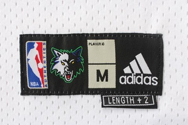 Men 21 Kevin Garnett Jersey White Minnesota Timberwolves Jersey Swingman