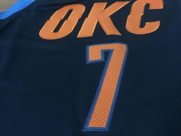 Men 7 Carmelo Anthony Jersey Blue Oklahoma City Thunder Fanatics - fastssd - NBA Jersey - nRevo