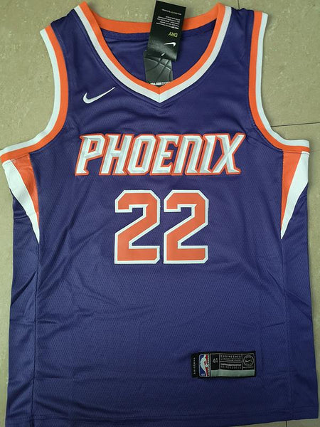 Men 22 Deandre Ayton Jersey Purple Phoenix Suns Jersey Swingman Fanatics