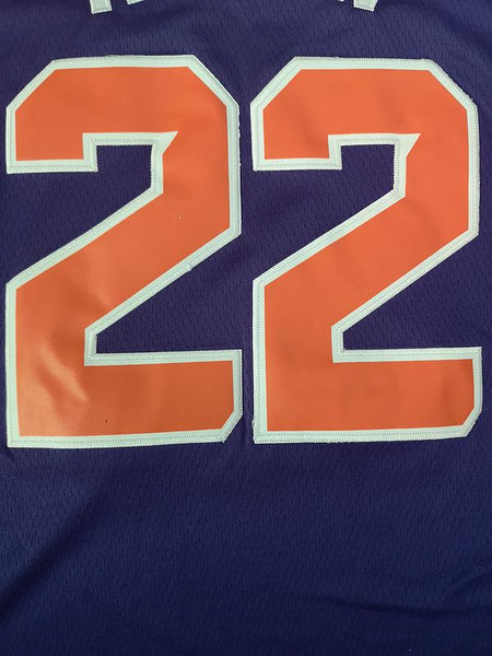 Men 22 Deandre Ayton Jersey Purple Phoenix Suns Jersey Swingman Fanatics