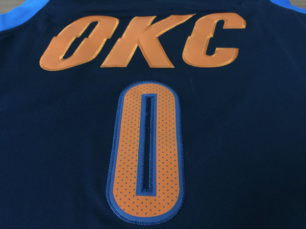 Men 0 Russell Westbrook Jersey Blue Oklahoma City Thunder Jersey Fanatics - fastssd - NBA Jersey - nRevo