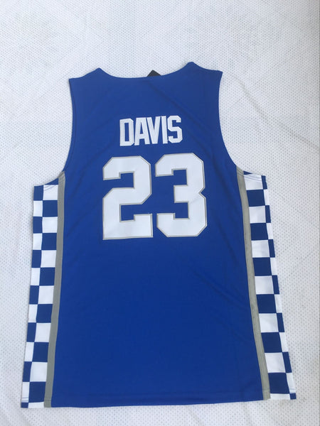 Men 23 Anthony Davis Jersey Blue Kentucky Wildcats Jersey Swingman - fastssd - NBA Jersey - nRevo