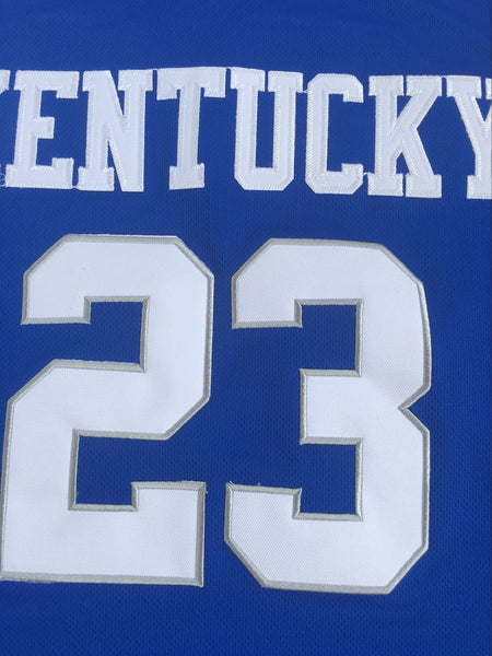 Men 23 Anthony Davis Jersey Blue Kentucky Wildcats Jersey Swingman - fastssd - NBA Jersey - nRevo