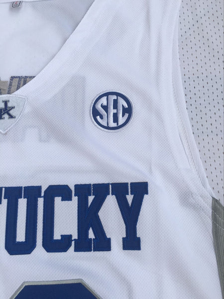 Men 23 Anthony Davis Jersey White Kentucky Wildcats Jersey Swingman - fastssd - NBA Jersey - nRevo