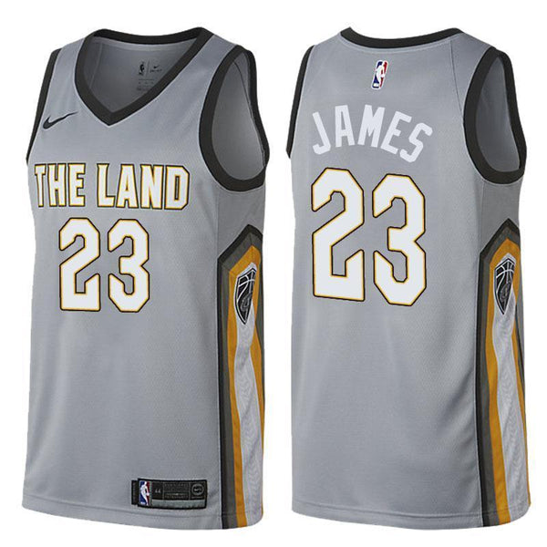 Men Cleveland Cavaliers 23 Lebron James Jersey Gray the Land Fanatics - fastssd - NBA Jersey - nRevo