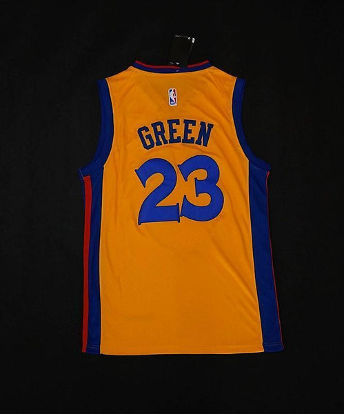 Men 23 Draymond Green City Jersey Yellow Golden State Warriors The Bay - fastssd - NBA Jersey - nRevo