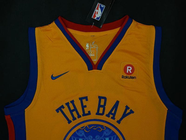 Men 23 Draymond Green City Jersey Yellow Golden State Warriors The Bay - fastssd - NBA Jersey - nRevo