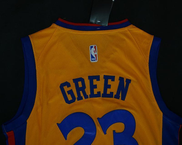 Men 23 Draymond Green City Jersey Yellow Golden State Warriors The Bay - fastssd - NBA Jersey - nRevo