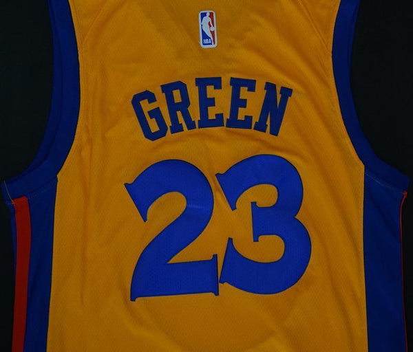 Men 23 Draymond Green City Jersey Yellow Golden State Warriors The Bay - fastssd - NBA Jersey - nRevo