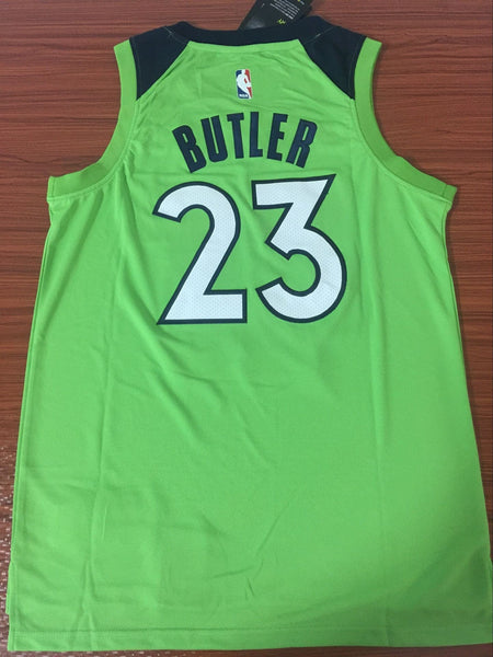 Men 23 Jimmy Butler Jersey Green Minnesota Timberwolves Jersey Fanatics - fastssd - NBA Jersey - nRevo