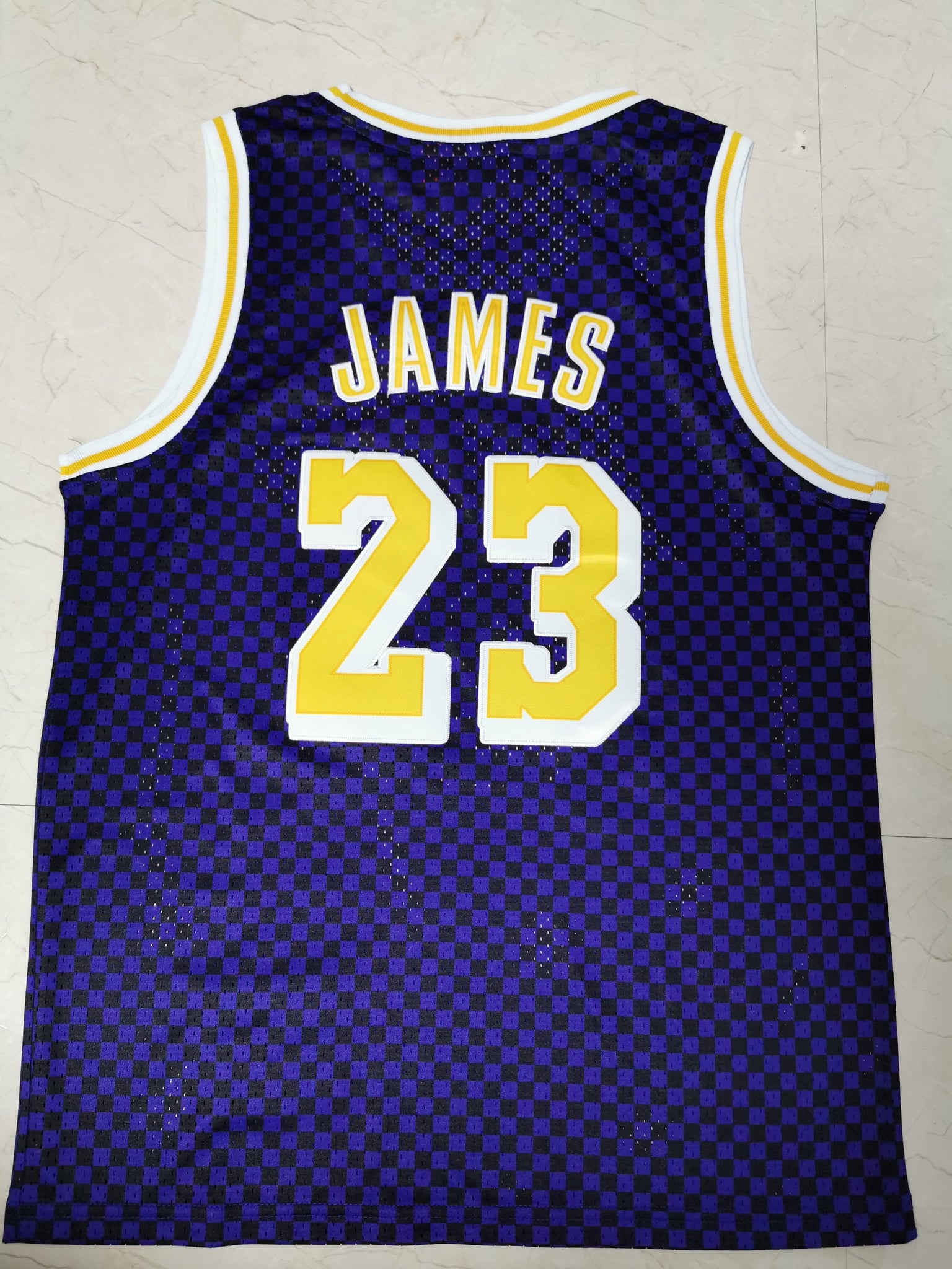 Men 23 Lebron James Jersey Blue Los Angeles Lakers Jersey Hardwood Classics Jersey - fastssd - NBA Jersey - nRevo