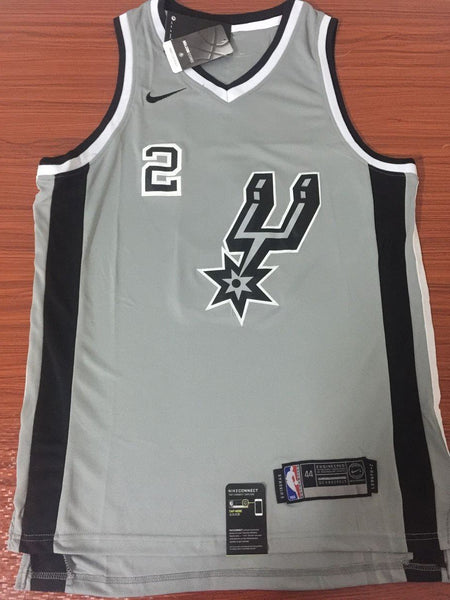 Men 2 Kawhi Leonard Jersey Gray San Antonio Spurs Swingman Fanatics version - fastssd - NBA Jersey - nRevo