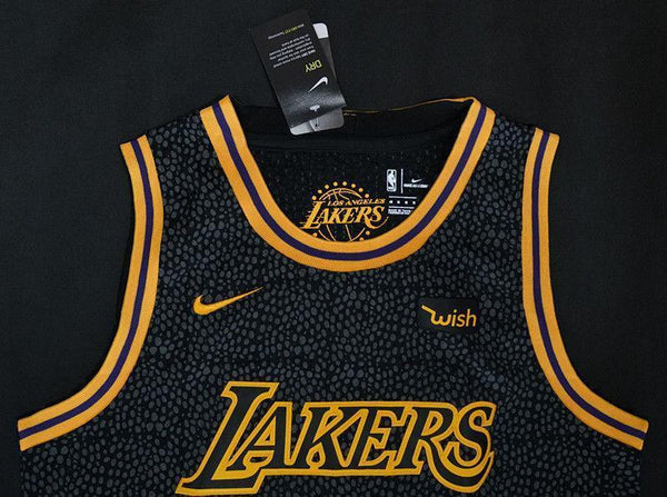 Men 24 Kobe Bryant Jersey City Edition Black Los Angeles Lakers Jersey Player - fastssd - NBA Jersey - nRevo