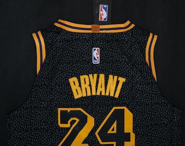 Men 24 Kobe Bryant Jersey City Edition Black Los Angeles Lakers Jersey Player - fastssd - NBA Jersey - nRevo