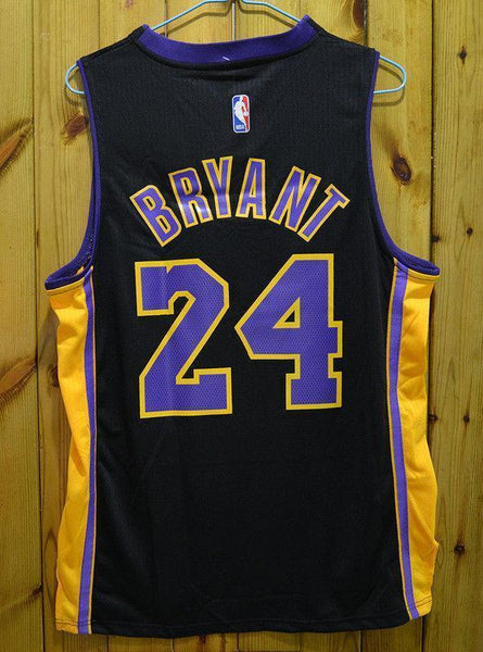 Men 24 Kobe Bryant Jersey Black Los Angeles Lakers Swingman Jersey - fastssd - NBA Jersey - nRevo