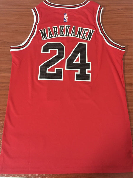 Men 24 Lauri Markkanen Jersey Red Chicago Bulls Swingman Jersey Fanatics - fastssd - NBA Jersey - nRevo