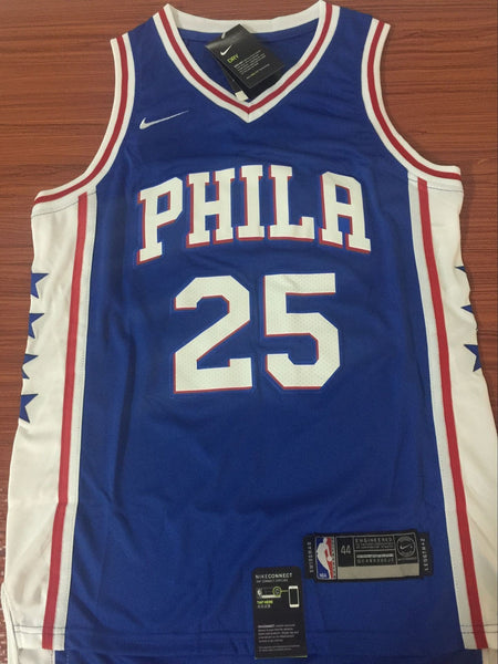 Men 25 Ben Simmons 76ers Jersey Blue Philadelphia 76ers Jersey Fanatics - fastssd - NBA Jersey - nRevo