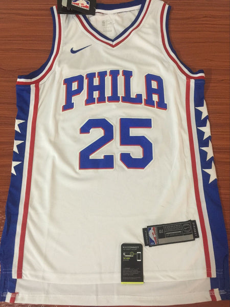 Men 25 Ben Simmons Jersey White Swingman Philadelphia 76ers Jersey Fanatics - fastssd - NBA Jersey - nRevo