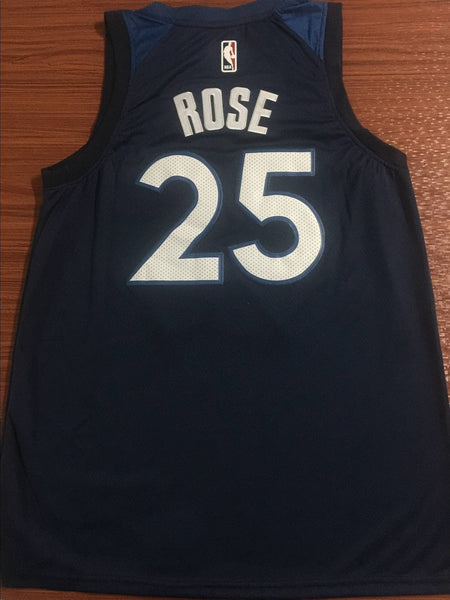 Men 25 Derrick Rose Jersey Black Minnesota Timberwolves Jersey Swingman Fanatics - fastssd - NBA Jersey - nRevo