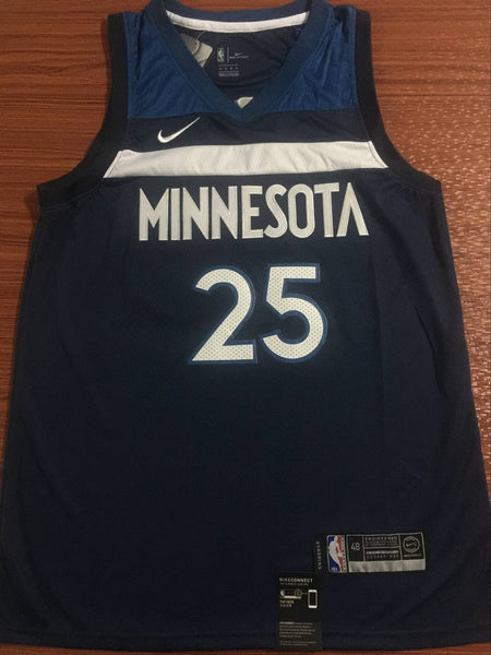 Men 25 Derrick Rose Jersey Black Minnesota Timberwolves Jersey Swingman Fanatics - fastssd - NBA Jersey - nRevo