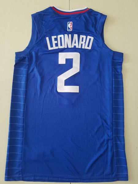 Men 2 Kawhi Leonard Jersey Blue Los Angeles Clippers Jersey Swingman Fanatics - fastssd - NBA Jersey - nRevo