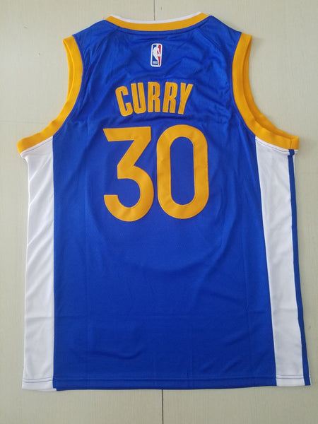 Men 30 Stephen Curry Jersey Blue Golden State Warriors Jersey Swingman - fastssd - NBA Jersey - nRevo