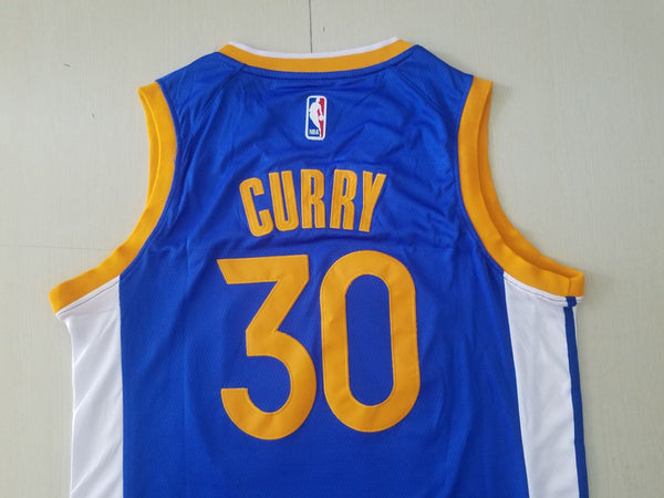 Men 30 Stephen Curry Jersey Blue Golden State Warriors Jersey Swingman - fastssd - NBA Jersey - nRevo