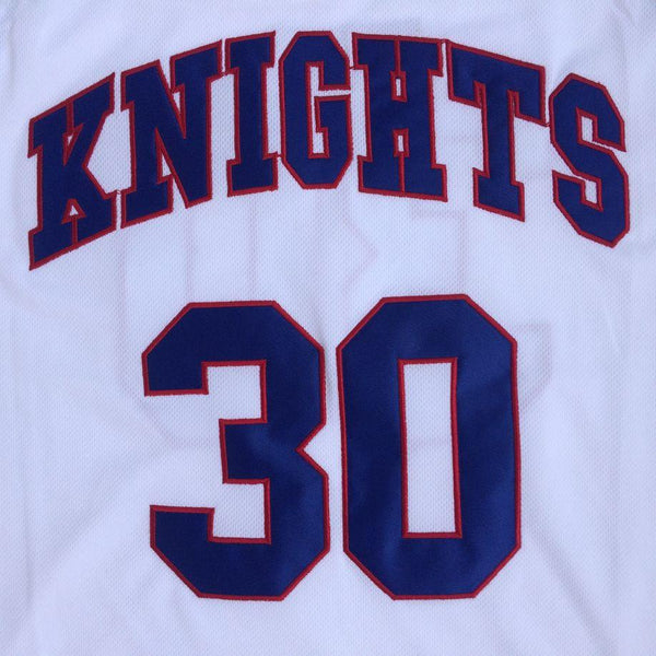 Men 30 Stephen Curry Jersey White Knights High School Jersey Swingman Fanatics