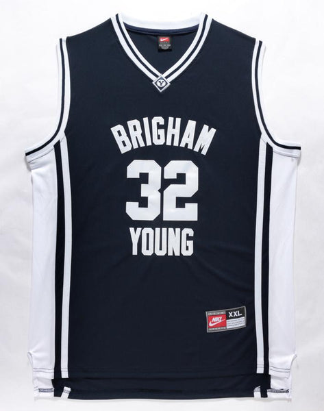 Men 32 Jimmer Fredette Jersey Black Brigham Young Jersey Swingman Fanatics