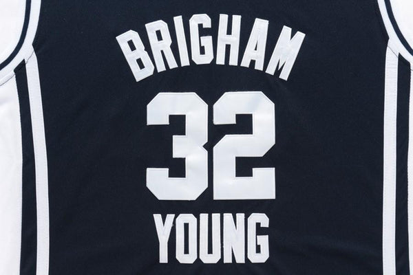 Men 32 Jimmer Fredette Jersey Black Brigham Young Jersey Swingman Fanatics