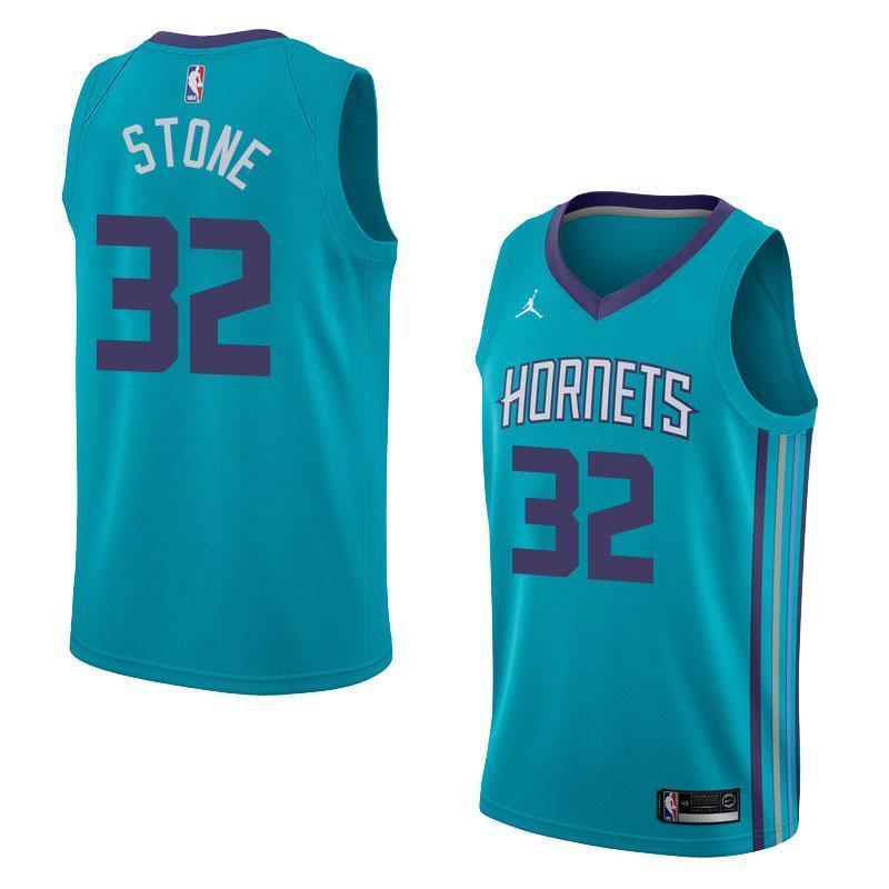 Men 32 Julyan Stone Jersey Blue Charlotte Hornets Jersey Fanatics - fastssd - NBA Jersey - nRevo