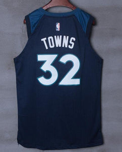 Men 32 Karl Anthony Towns Jersey Black Minnesota Timberwolves Jersey Player - fastssd - NBA Jersey - nRevo