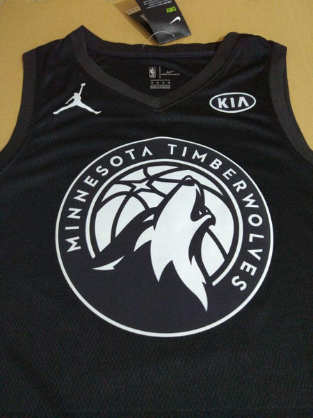 All Star Men 32 Karl Anthony Towns Jersey Black Minnesota Timberwolves Fanatics - fastssd - NBA Jersey - nRevo