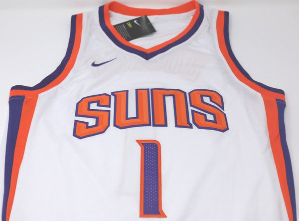 Men 1 Devin Booker Jersey White Phoenix Suns Jersey Swingman Fanatics - fastssd - NBA Jersey - nRevo