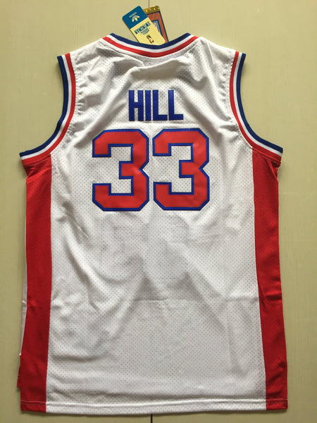 Men 33 Grant Hill Jersey White Detroit Pistons Jersey Swingman Fanatics - fastssd - NBA Jersey - nRevo