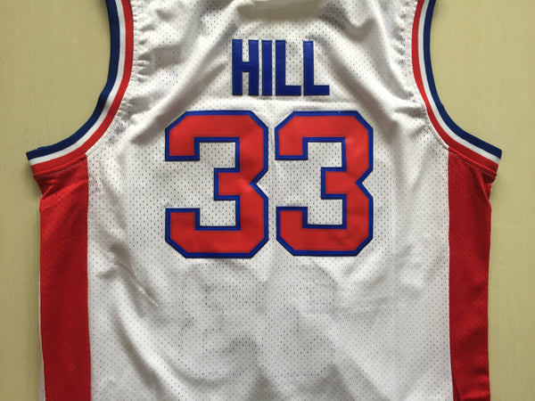 Men 33 Grant Hill Jersey White Detroit Pistons Jersey Swingman Fanatics - fastssd - NBA Jersey - nRevo