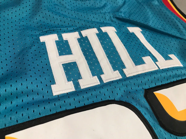 Men 33 Grant Hill Jersey Green Detroit Pistons Throwback Swingman Fanatics - fastssd - NBA Jersey - nRevo