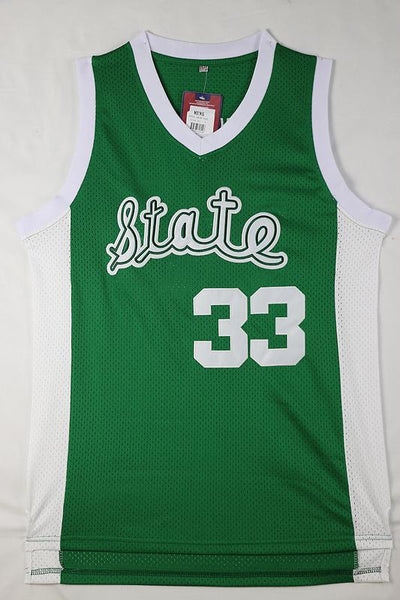Men 33 Kerryon Johnson Jersey Green Michigan State Jersey Swingman Fanatics