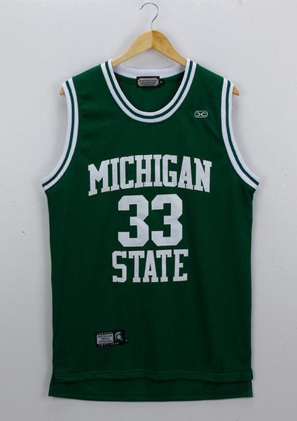 Men 33 Kerryon Johnson Jersey Green Michigan State Jersey HardWood Classic Fanatics